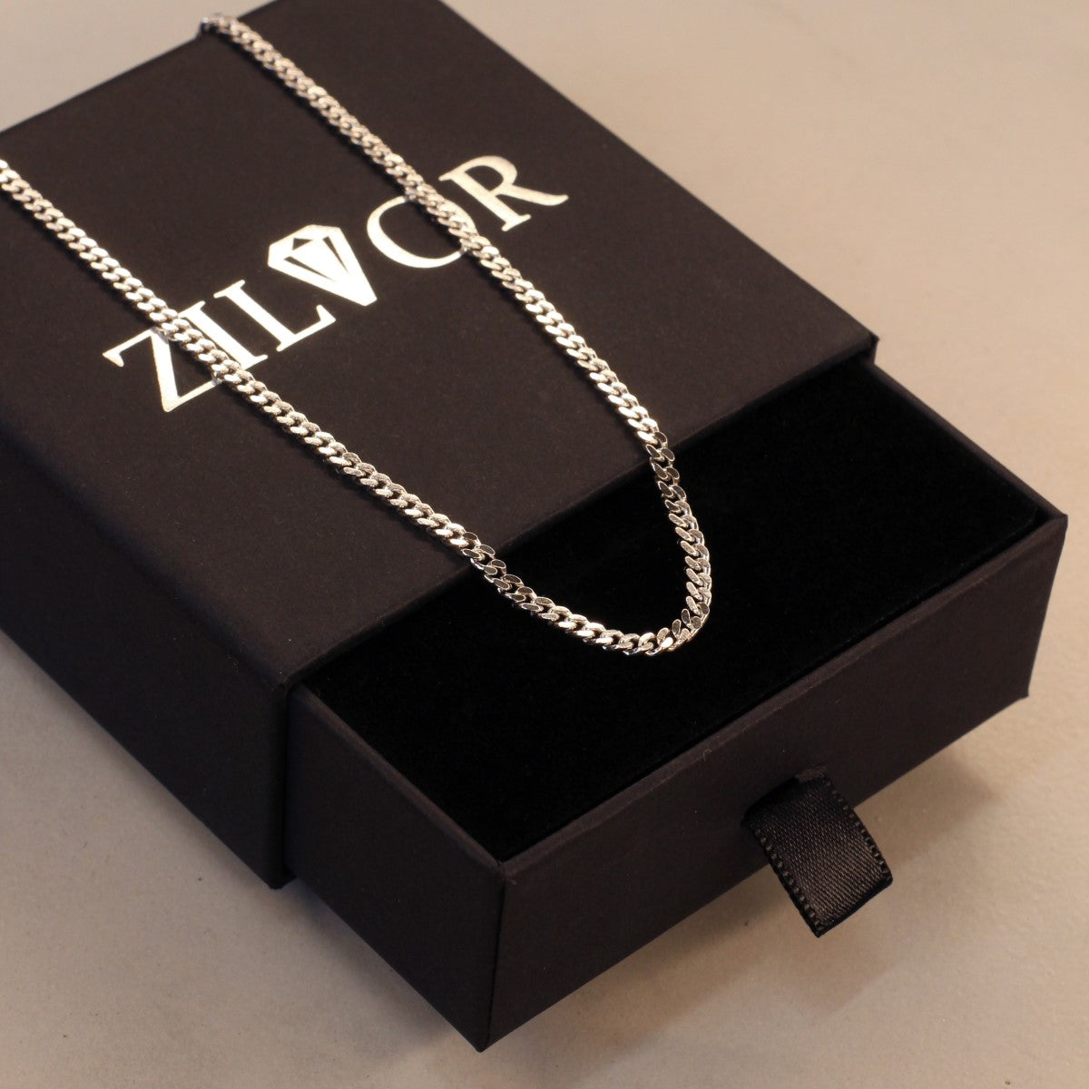 Cuban Armband - 925 Silber