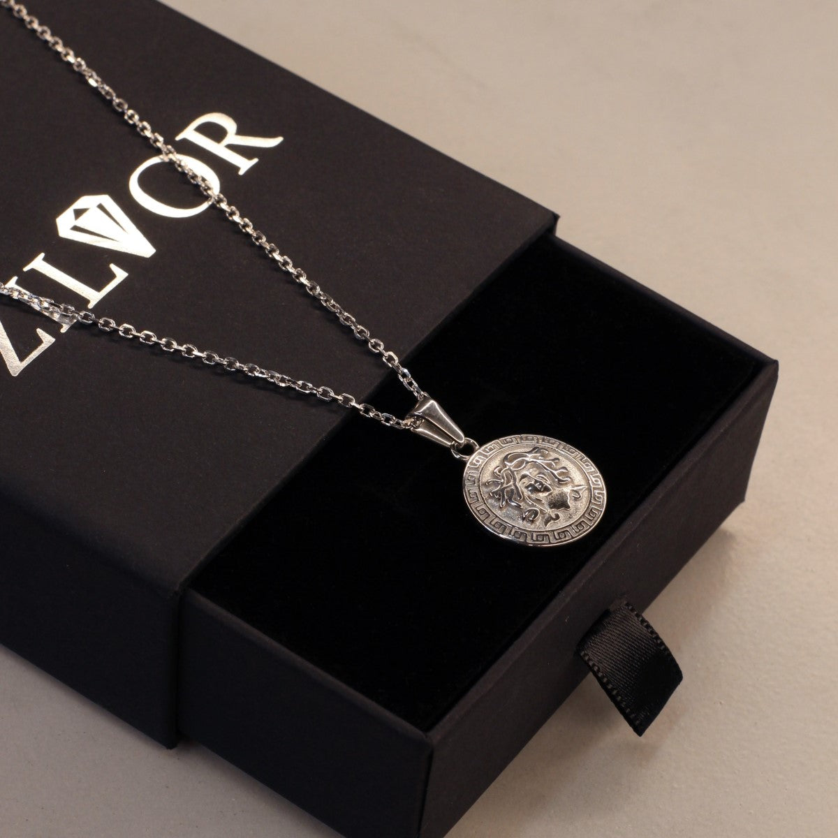 Medusa Kette - 925 Silber