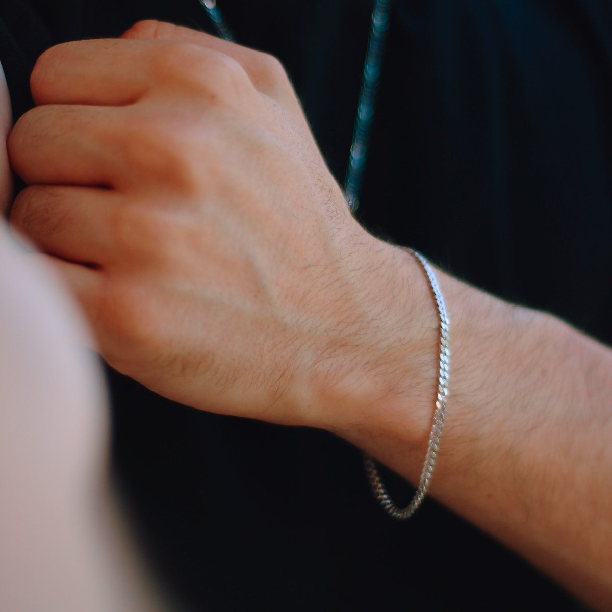 Cuban Armband - 925 Silber