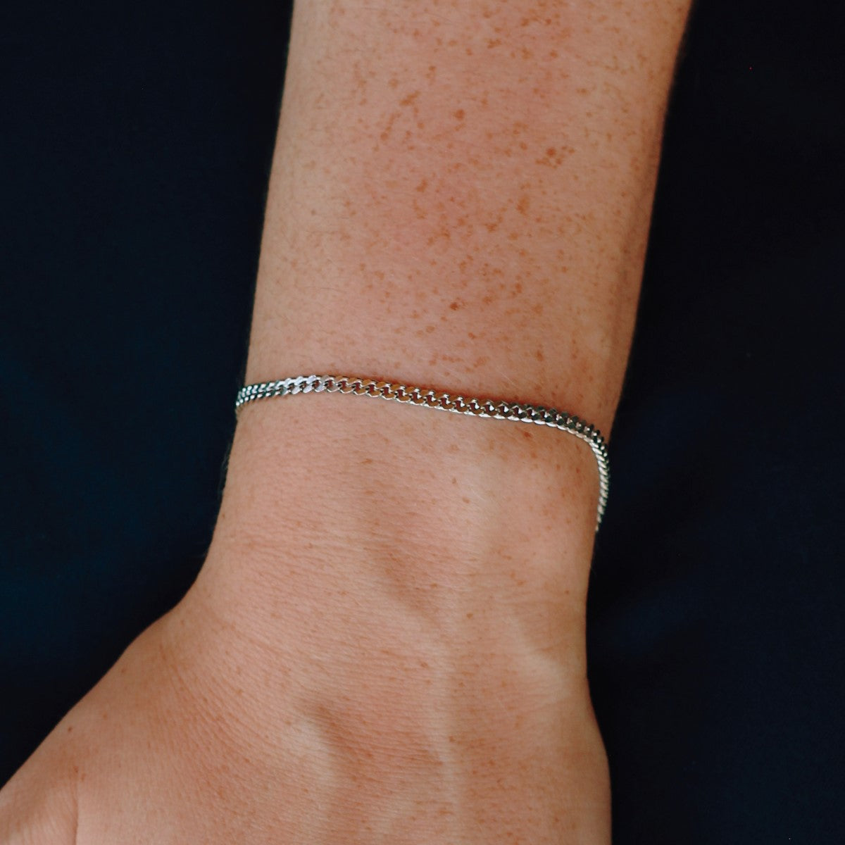 Cuban Armband - 925 Silber