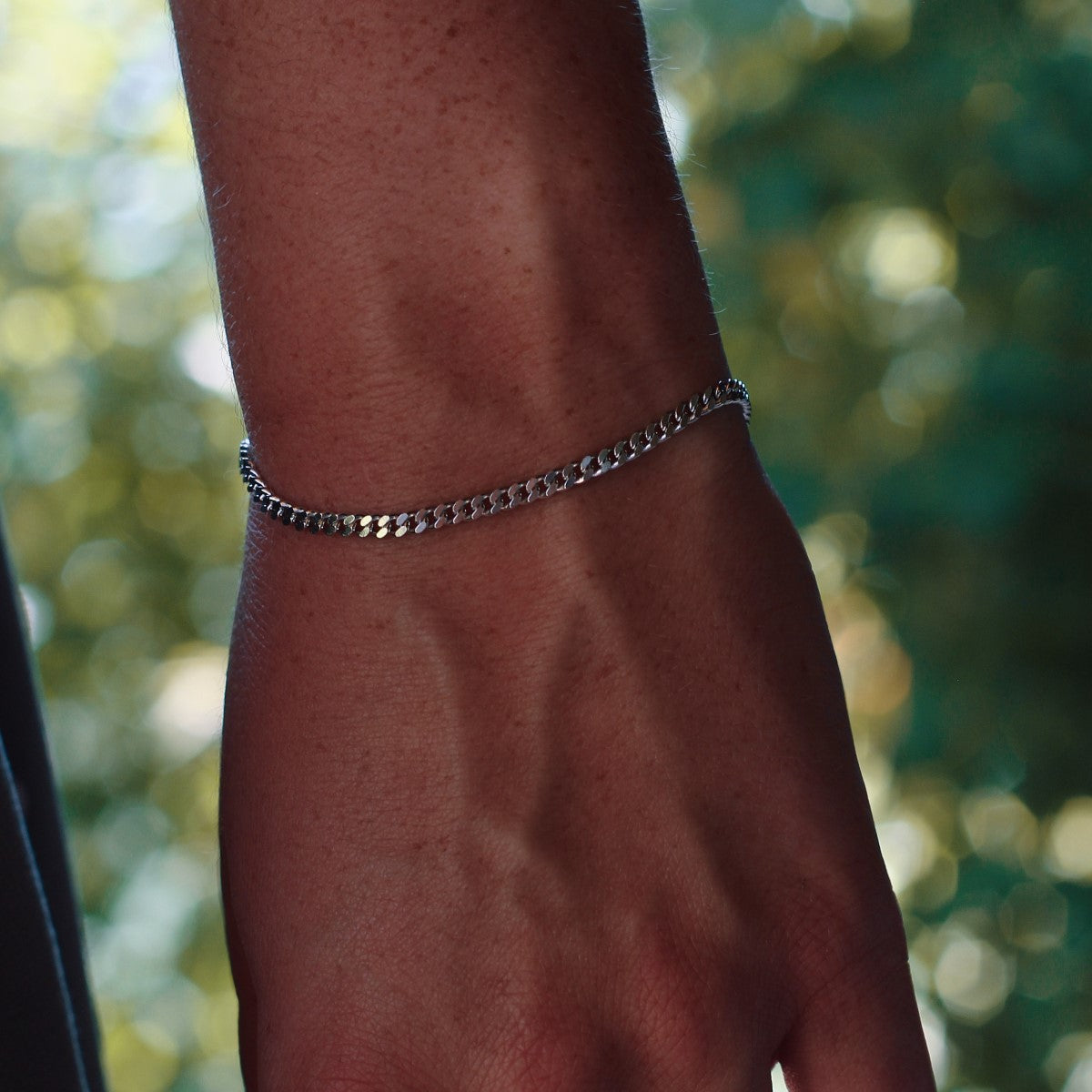 Cuban Armband - 925 Silber