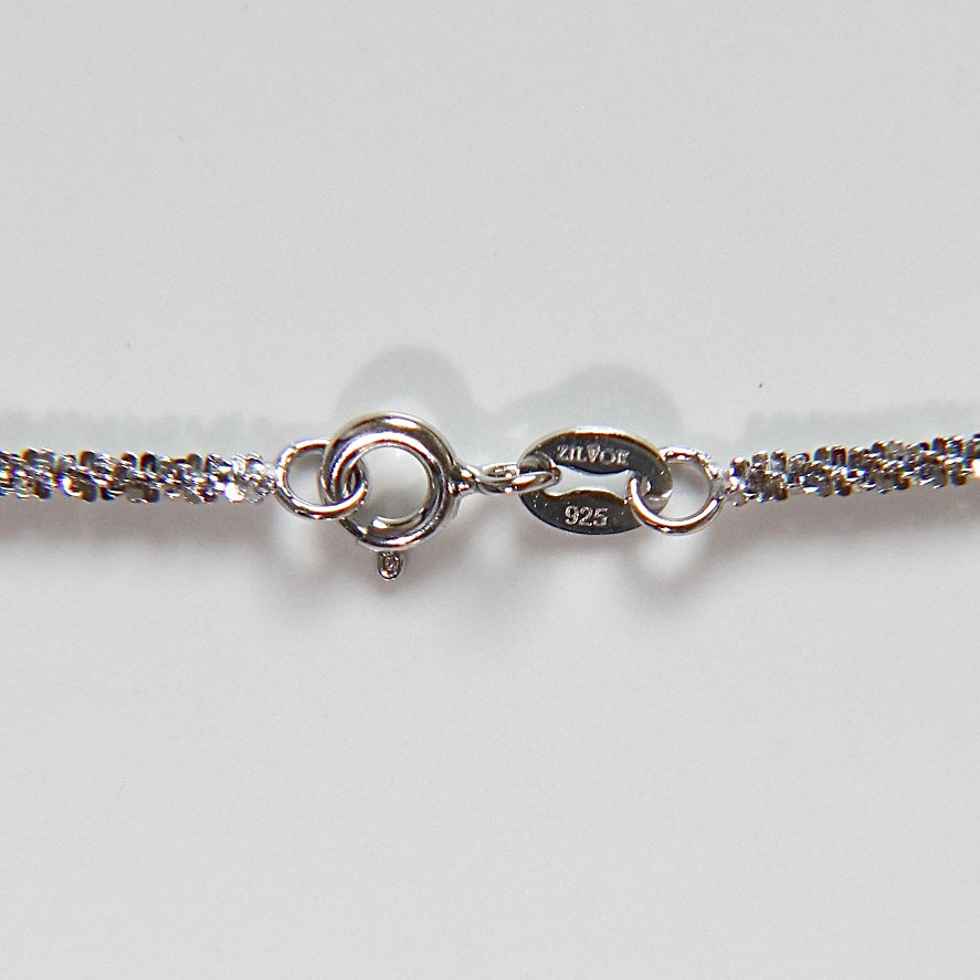 Damenkette aus 925 Silber mit kristallartigem Glanz – ZILVOR Crystal Kette