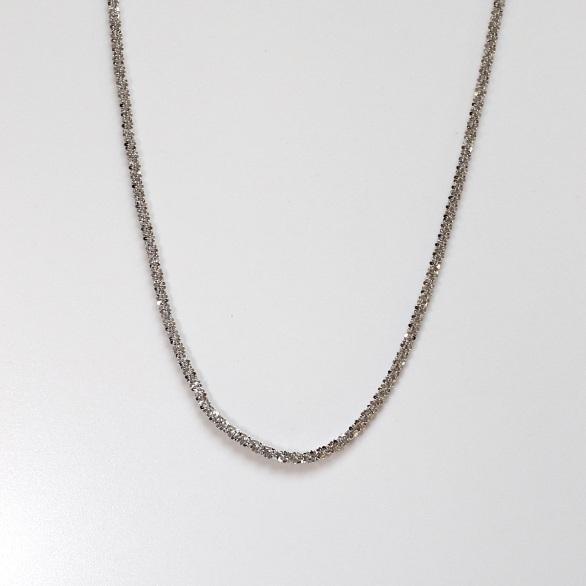Damenkette aus 925 Silber mit kristallartigem Glanz – ZILVOR Crystal Kette