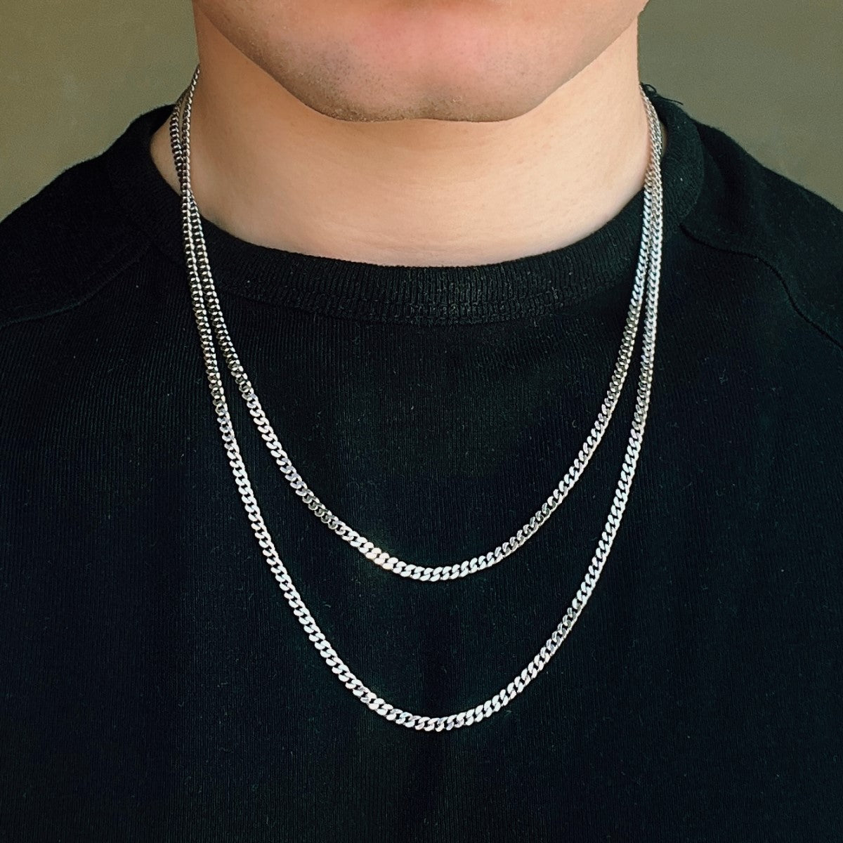 Cuban Kette 3mm - 925 Silber