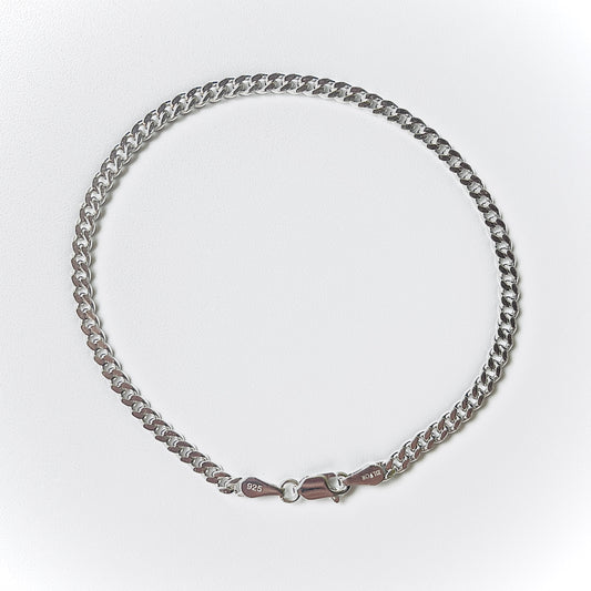 Cuban Armband - 925 Silber