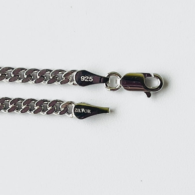 Cuban Armband - 925 Silber