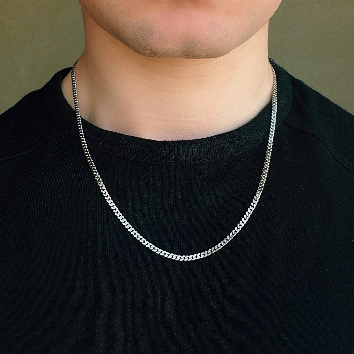 Cuban Kette 3mm - 925 Silber